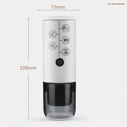 Portable Wireless Charging Coffee Machine