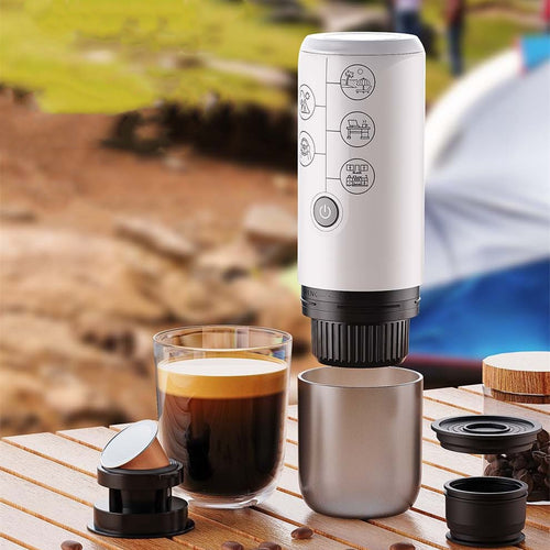 Portable Wireless Charging Coffee Machine