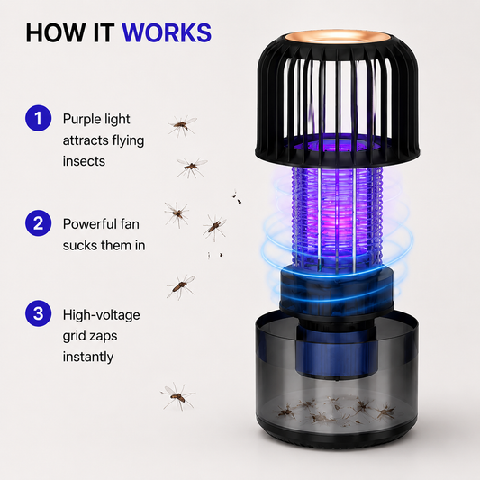 High-performance UV mosquito lamp